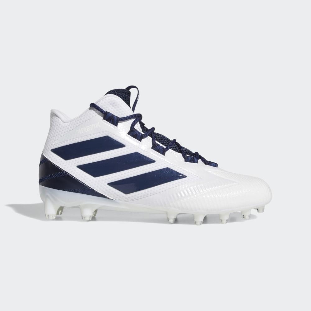 Ghete Fotbal Adidas Freak Carbon Mid Barbati Romania - Albi/Bleumarin/Indigo F97431